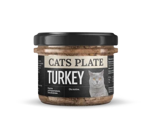 Cats Plate Turkey 180g