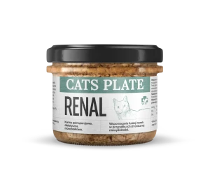 Cats Plate Vet Renal z wołowiną 180g