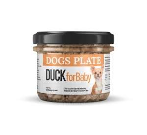 Dogs Plate for Baby Duck 180g