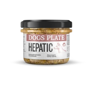 Dogs Plate Vet Hepatic 180g
