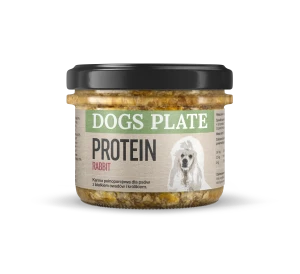 Dogs Plate Protein z mięsem królika 180g