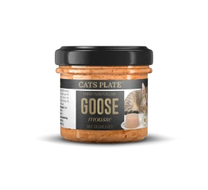Cats Plate Goose Mousse 100g
