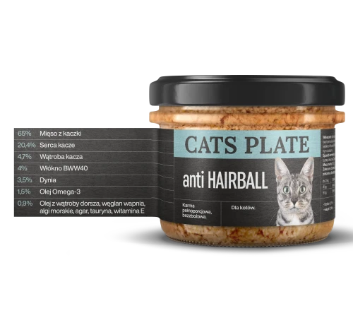 Cats-Plate-anti-Hairball-180g-Karma-monobialkowa-z-miesa-kaczki-dla-kota.webp