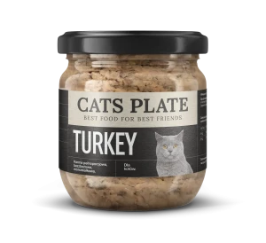 Cats Plate Turkey 360g