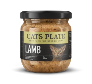 Cats Plate Lamb 360g