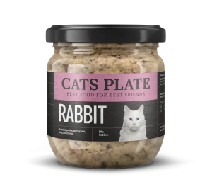 Cats Plate Rabbit 360g