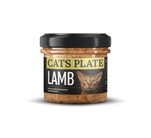 Cats Plate Lamb 100g