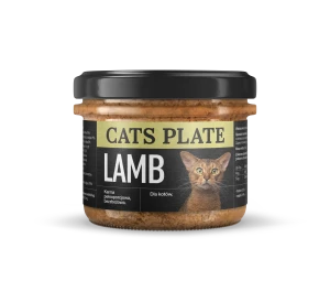 Cats Plate Lamb 180g