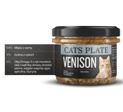 Cats-Plate-Venison-180g-Karma-monobialkowa-z-miesa-z-sarny-dla-kota.webp