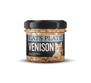 Cats Plate Venison 100g