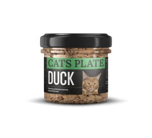 Cats Plate Duck 100g