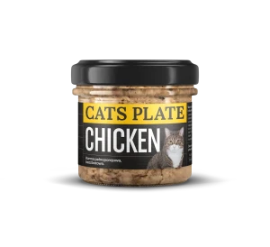 Cats Plate Chicken 100g