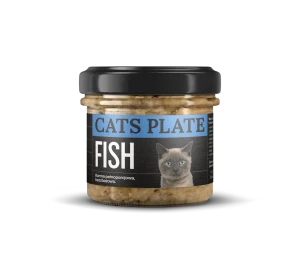 Cats Plate Fish 100g