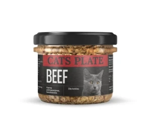 Cats Plate Beef 180g