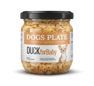 Dogs Plate for Baby Duck 360g