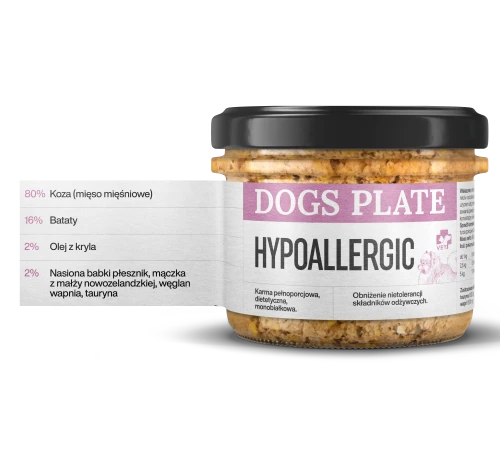 Dogs-Plate-Vet-Hypoallergic-180g-Karma-specjalistyczna-z-miesa-z-kozy-dla-psow-z-alergia.webp