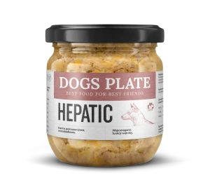 Dogs Plate Vet Hepatic 360g