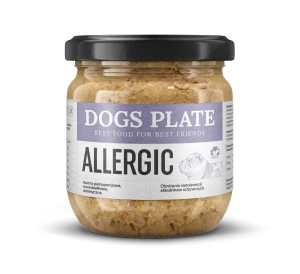 Dogs Plate Vet Allergic 360g