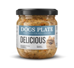 Dogs Plate Delicious 360g
