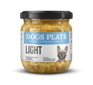 Dogs Plate Light 360g