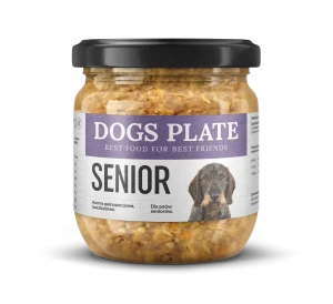 Dogs Plate Senior 360g